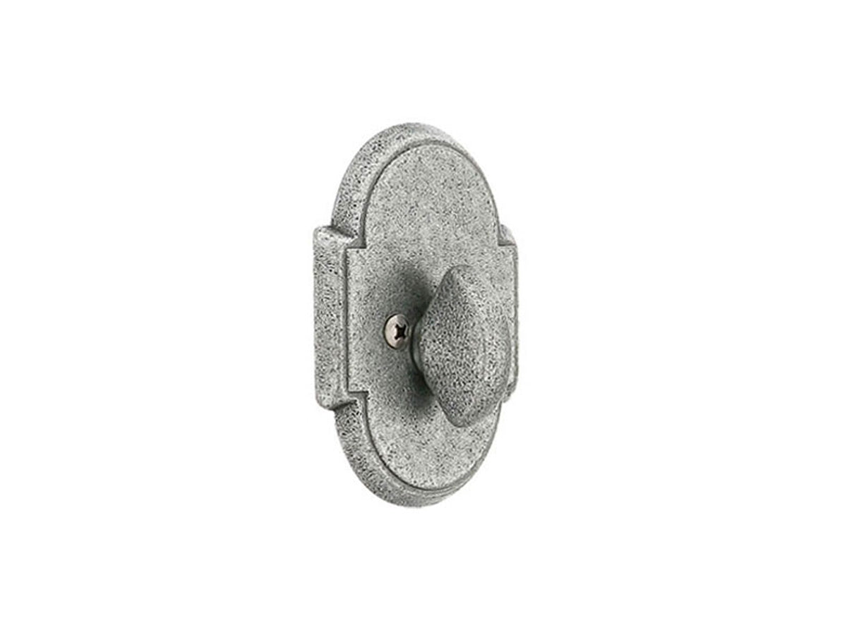 Emtek Wrought Steel #1 Deadbolt Satin Steel SWS