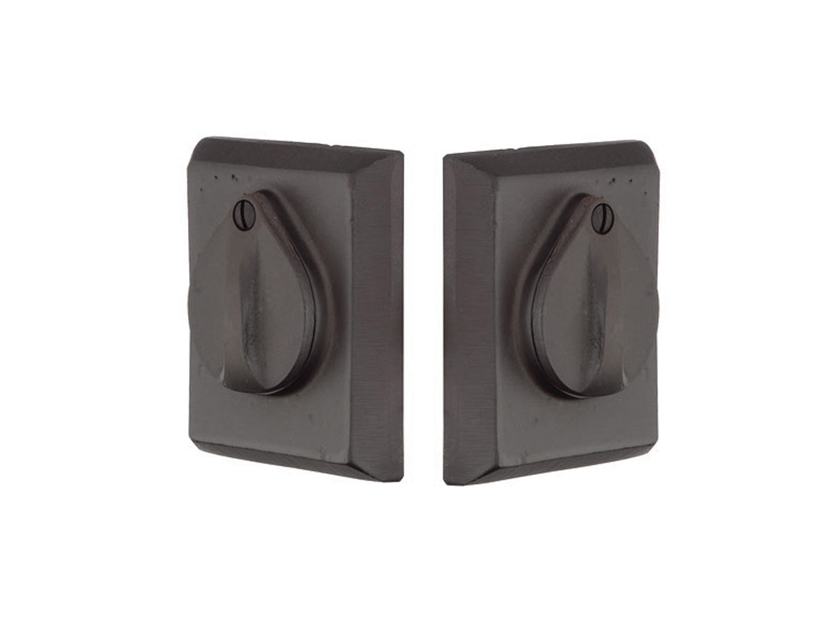 Emtek Sandcast Bronze #3 Deadbolt Flat Black Bronze Patina FB