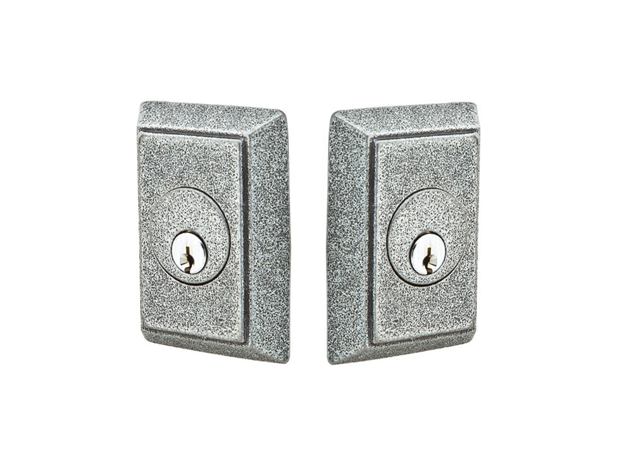 Emtek Wrought Steel #3 Deadbolt Satin Steel SWS