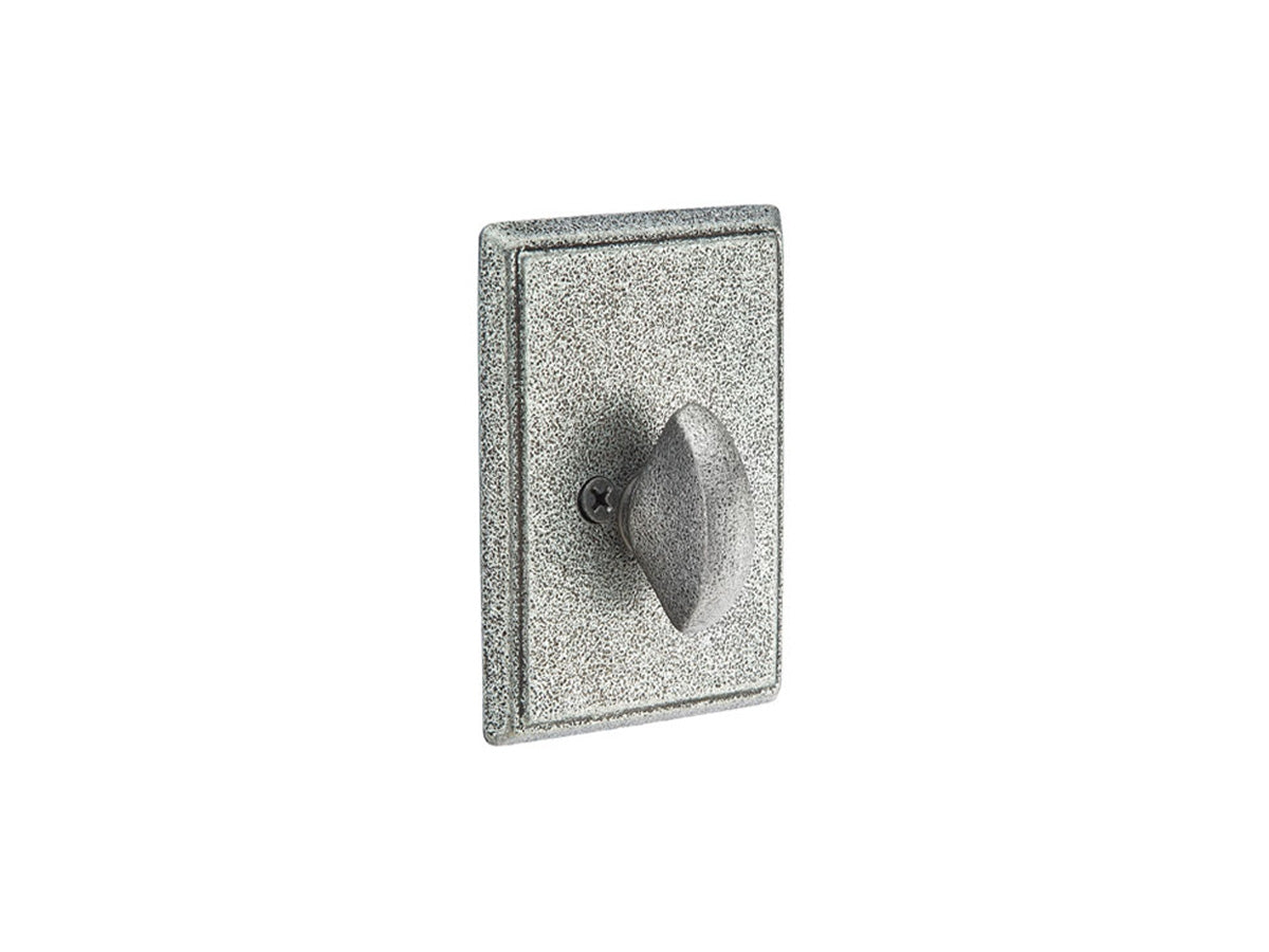 Emtek Wrought Steel #3 Deadbolt Satin Steel SWS