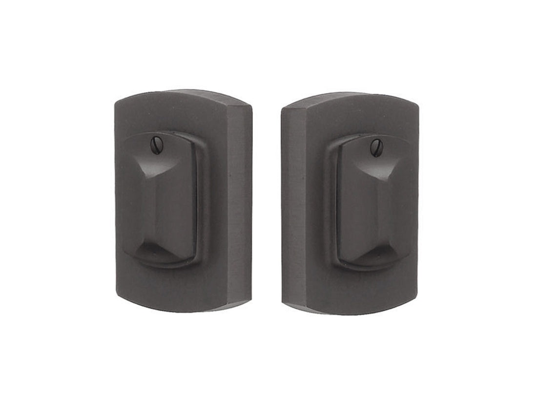 Emtek Sandcast Bronze #4 Deadbolt Flat Black Bronze Patina FB