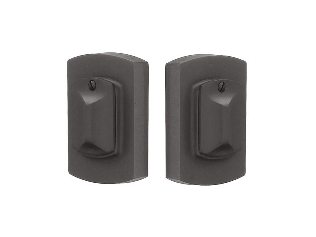 Emtek Sandcast Bronze #4 Deadbolt Flat Black Bronze Patina FB