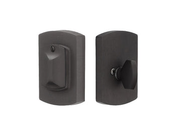 Emtek Sandcast Bronze #4 Deadbolt Flat Black Bronze Patina FB