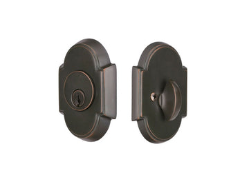 Emtek Brass #8 Deadbolt Oil Rubbed Bronze US10B