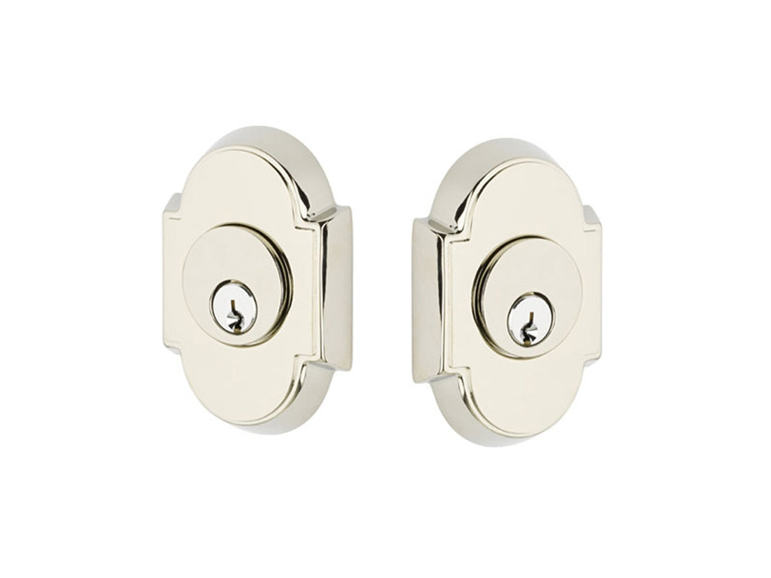 Emtek Brass #8 Deadbolt Polished Nickel US14