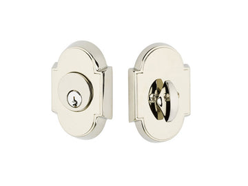 Emtek Brass #8 Deadbolt Polished Nickel US14