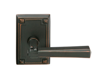 Emtek Arts & Crafts Lever Oil Rubbed Bronze US10B