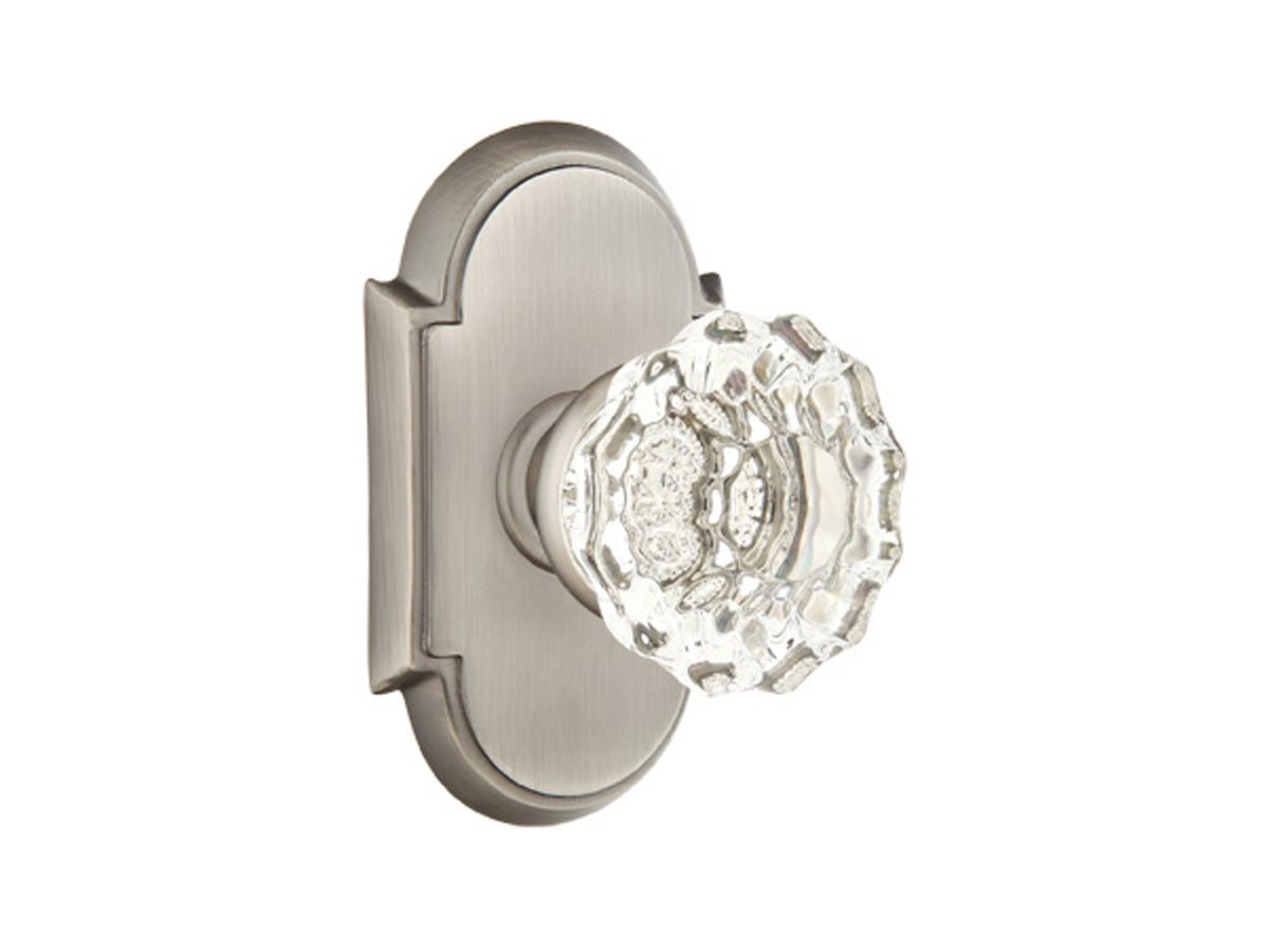 Emtek Astoria Clear Crystal Knob Pewter US15A