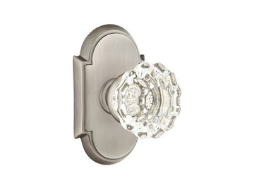 Emtek Astoria Clear Crystal Knob Pewter US15A