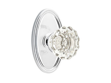 Emtek Astoria Clear Crystal Knob Polished Chrome US26