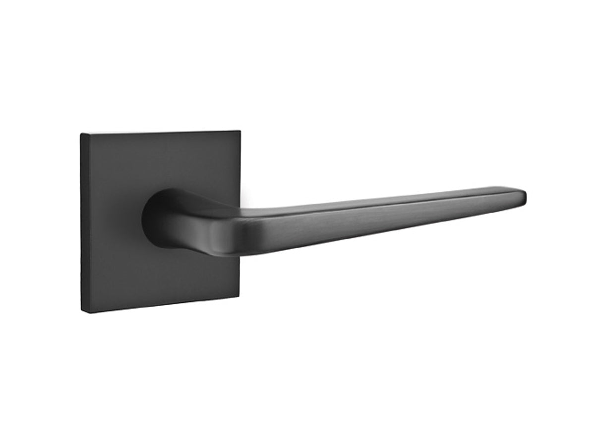 Emtek Athena Brass Lever Flat Black US19