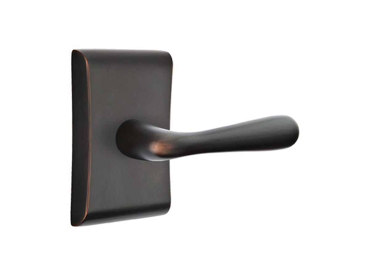 Emtek Basel Brass Lever Oil Rubbed Bronze US10B