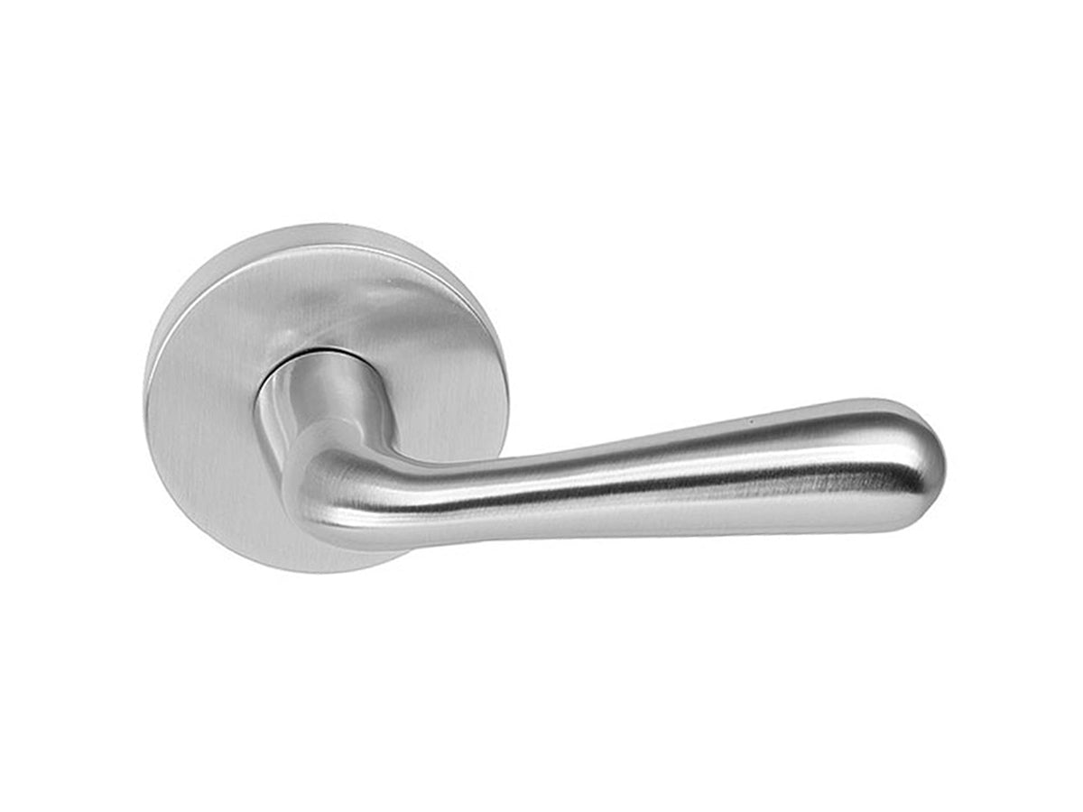 Emtek Basel Brass Lever Satin Nickel US15