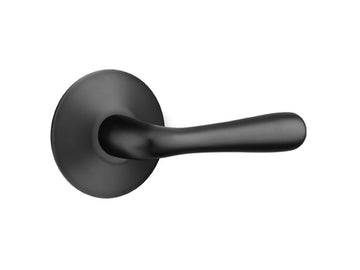 Emtek Basel Brass Lever Flat Black US19