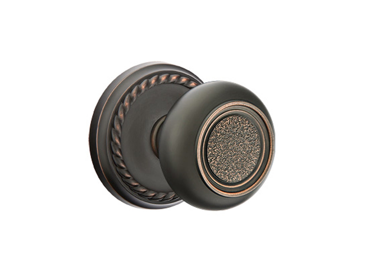 Emtek Belmont Brass Knob Oil Rubbed Bronze US10B