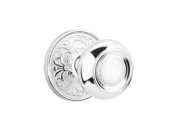 Emtek Belmont Brass Knob Polished Chrome US26