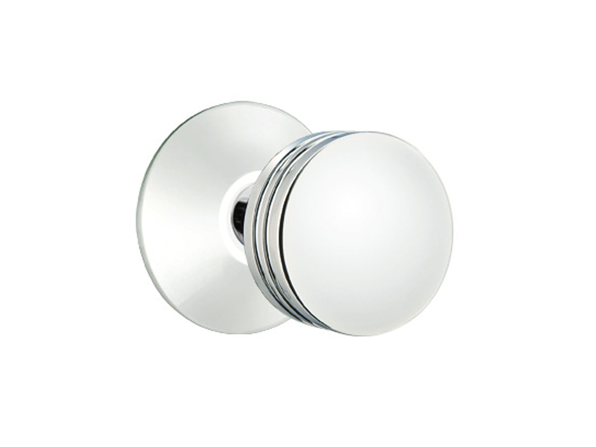 Emtek Bern Brass Knob Polished Chrome US26