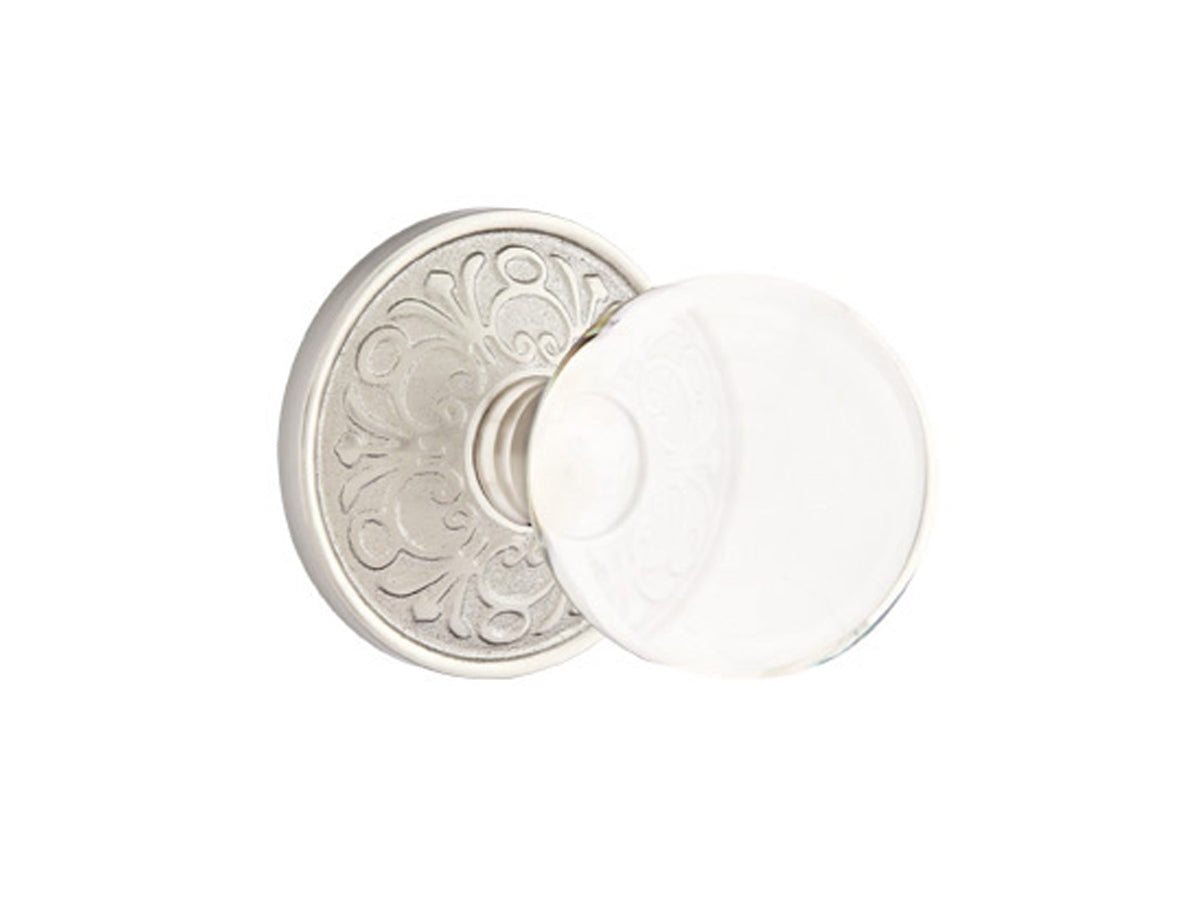 Emtek Bristol Crystal Knob Satin Nickel US15