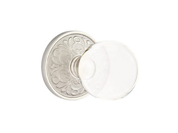 Emtek Bristol Crystal Knob Satin Nickel US15