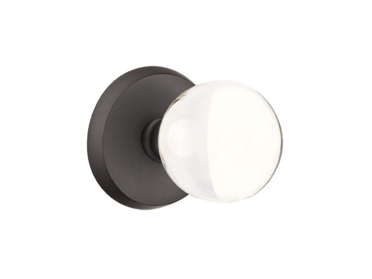Emtek Bristol Knob Flat Black Bronze Patina FB
