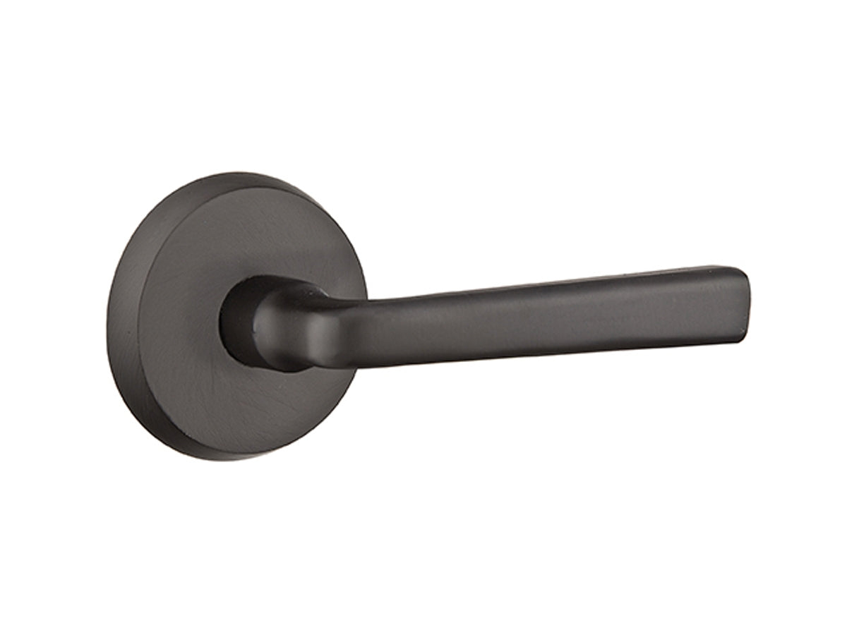 Emtek Cimarron Lever Flat Black Bronze Patina FB