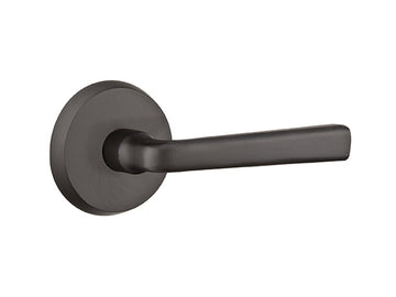 Emtek Cimarron Lever Flat Black Bronze Patina FB