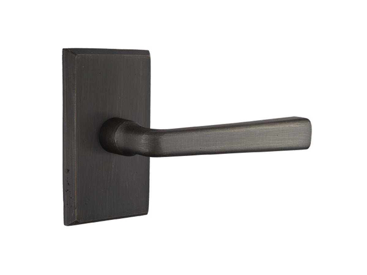 Emtek Cimarron Lever Medium Bronze Patina MB
