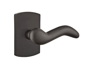 Emtek Cody Lever Flat Black Bronze Patina FB