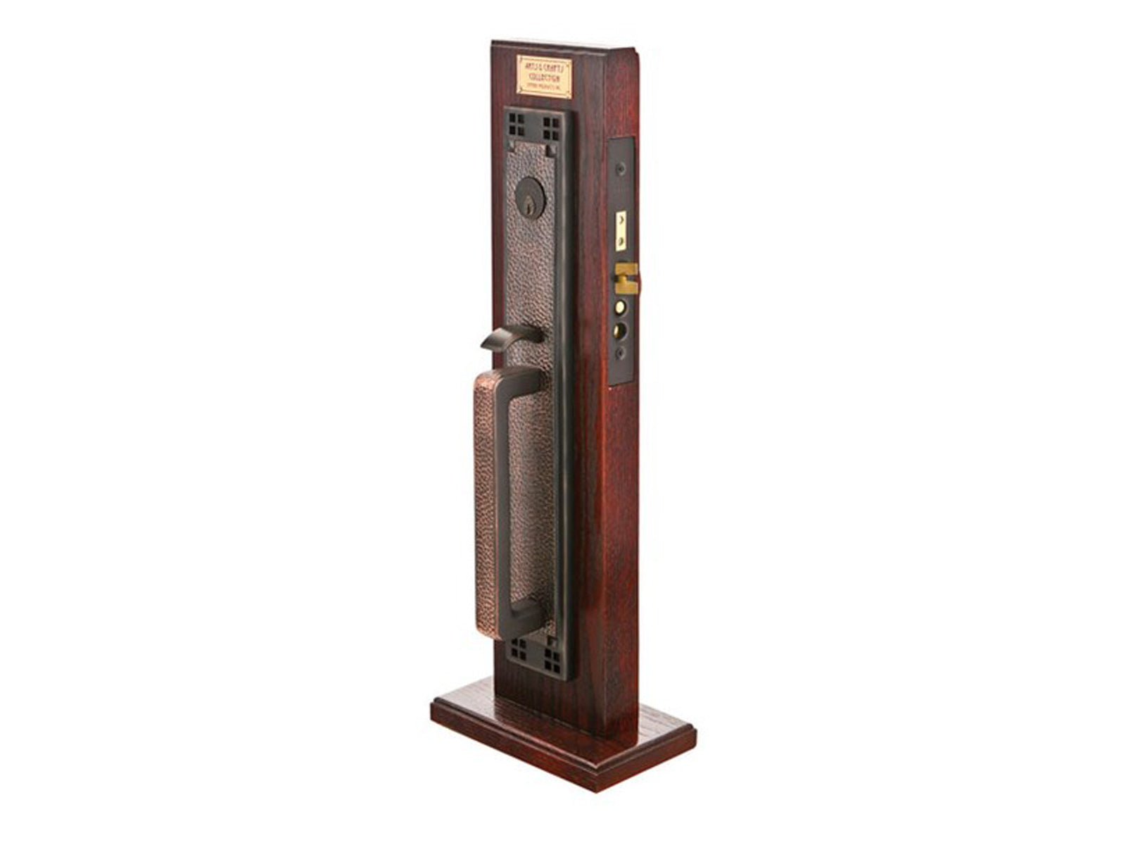Emtek Craftsman Full Length Mortise Entry Handleset