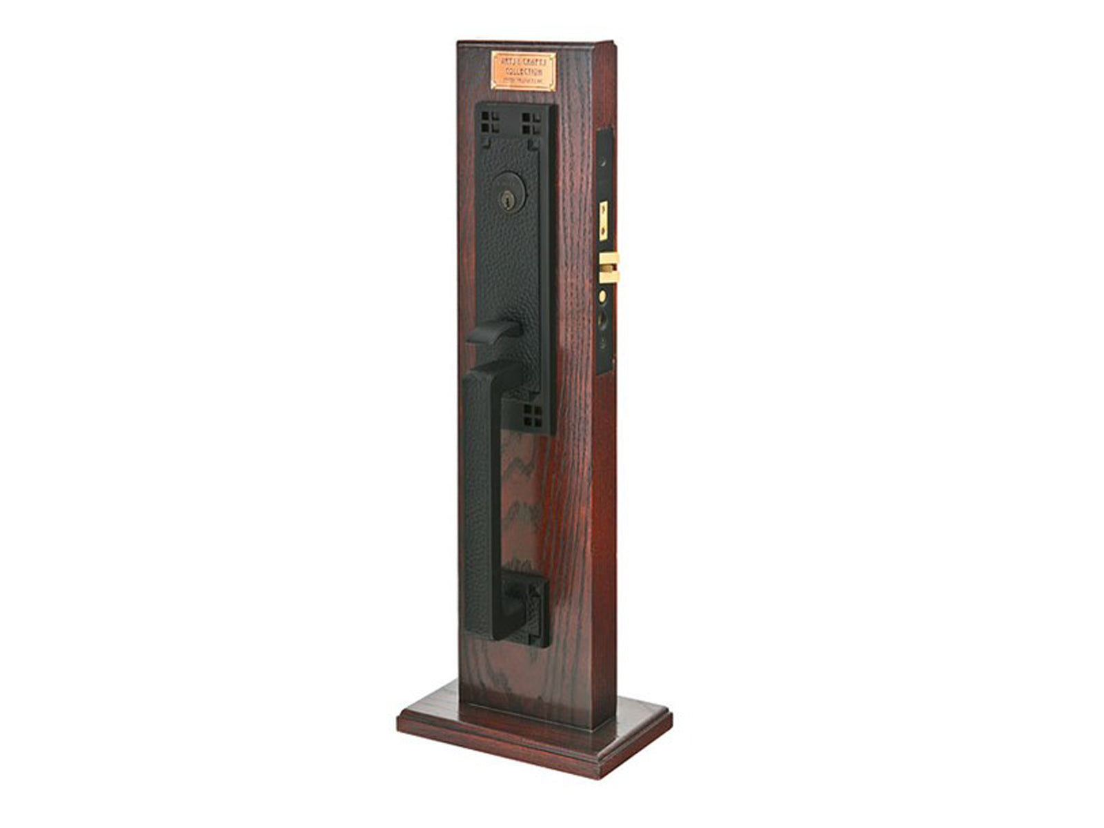 Emtek Craftsman Mortise Entry Handleset