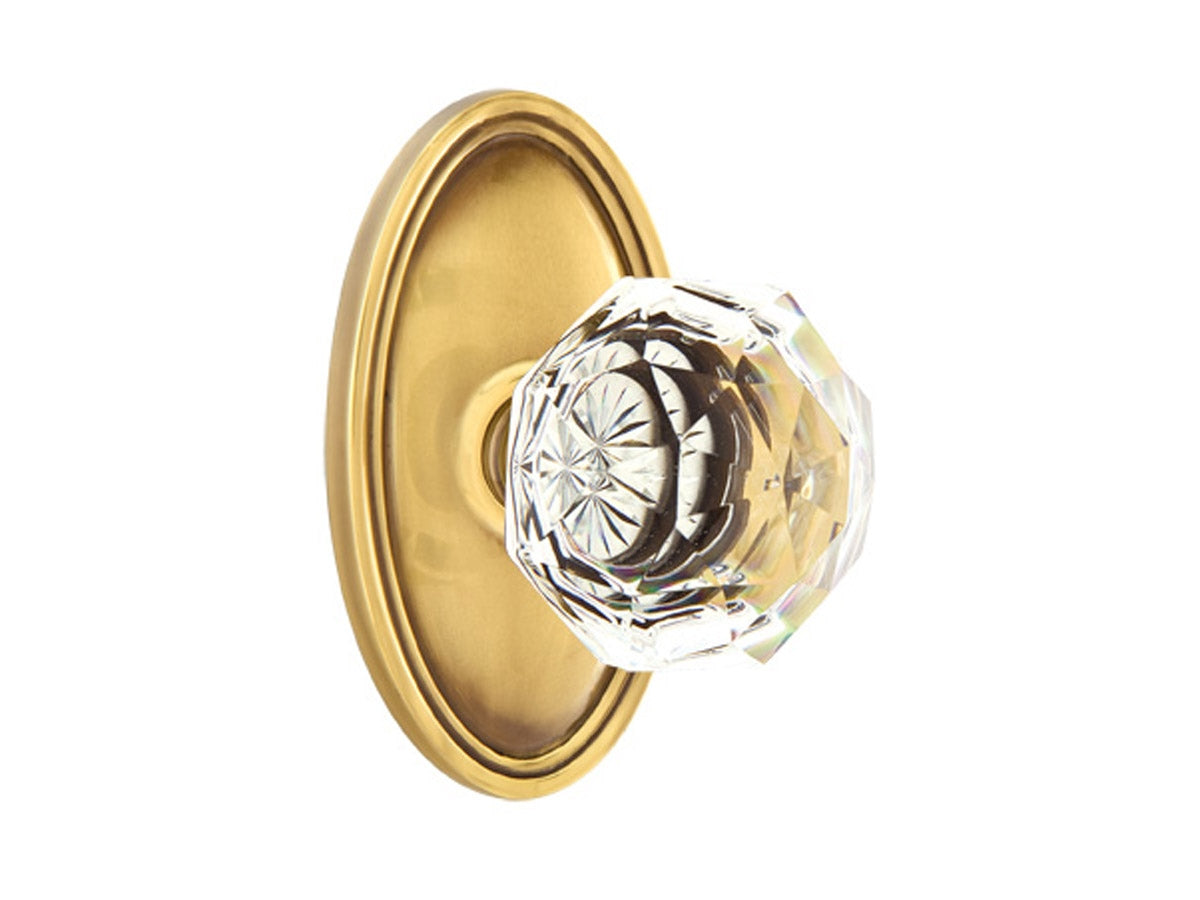 Emtek Diamond Crystal Knob French Antique US7