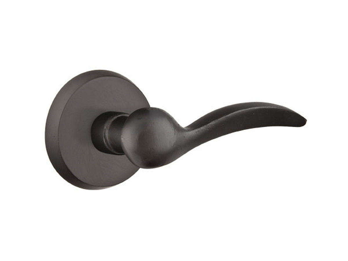 Emtek Durango Lever Flat Black Bronze Patina FB