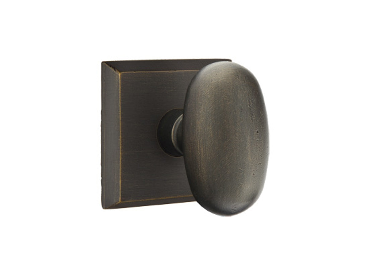 Emtek Egg Knob Medium Bronze Patina MB
