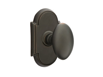 Emtek Egg Brass Knob Oil Rubbed Bronze US10B
