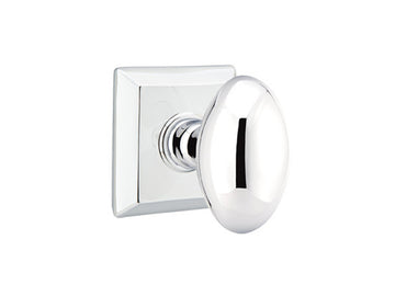 Emtek Egg Brass Knob Polished Chrome US26