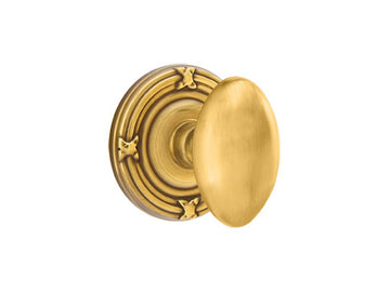 Emtek Egg Brass Knob French Antique US7