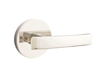Emtek Geneva Lever Polished Nickel US14