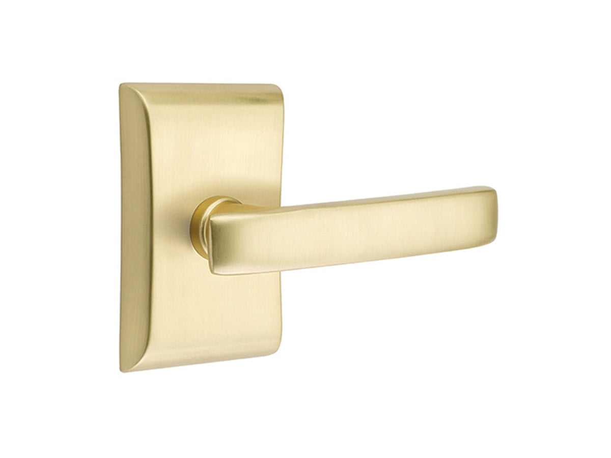 Emtek Geneva Lever Satin Brass US4