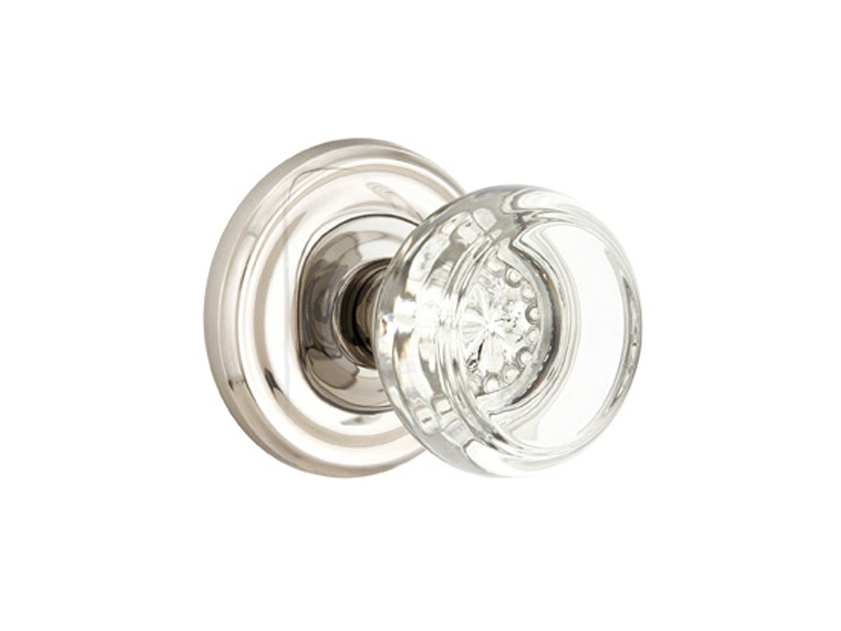Emtek Georgetown Crystal Knob Polished Nickel US14