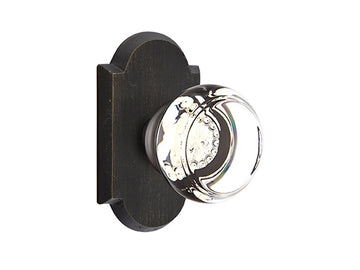 Emtek Georgetown Crystal Knob Medium Bronze Patina MB