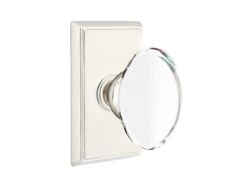 Emtek Hampton Crystal Knob Satin Nickel US15
