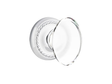Emtek Hampton Crystal Knob Polished Chrome US26