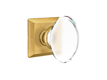 Emtek Hampton Crystal Knob French Antique US7