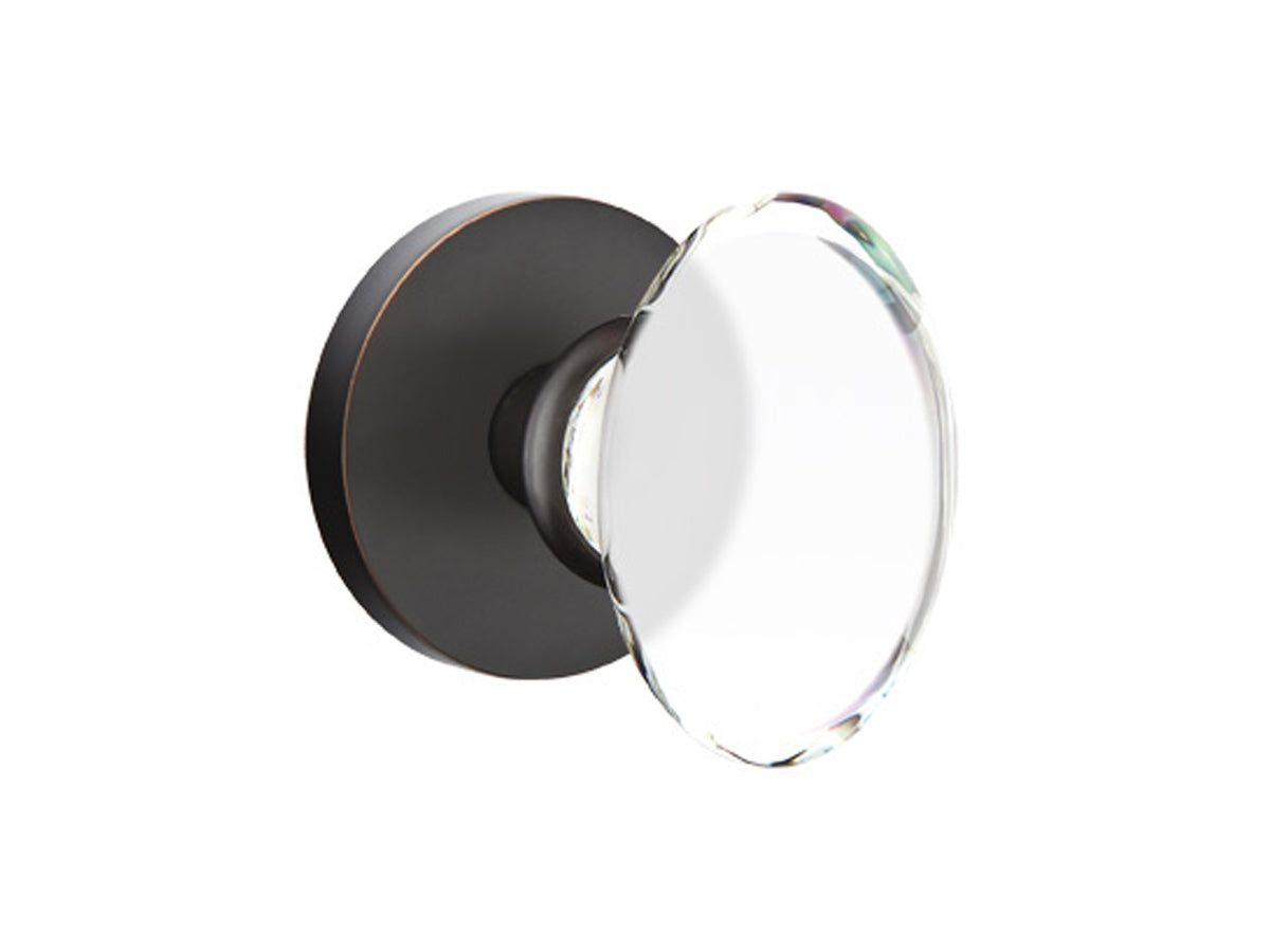 Emtek Hampton Crystal Modern Knob Oil Rubbed Bronze US10B