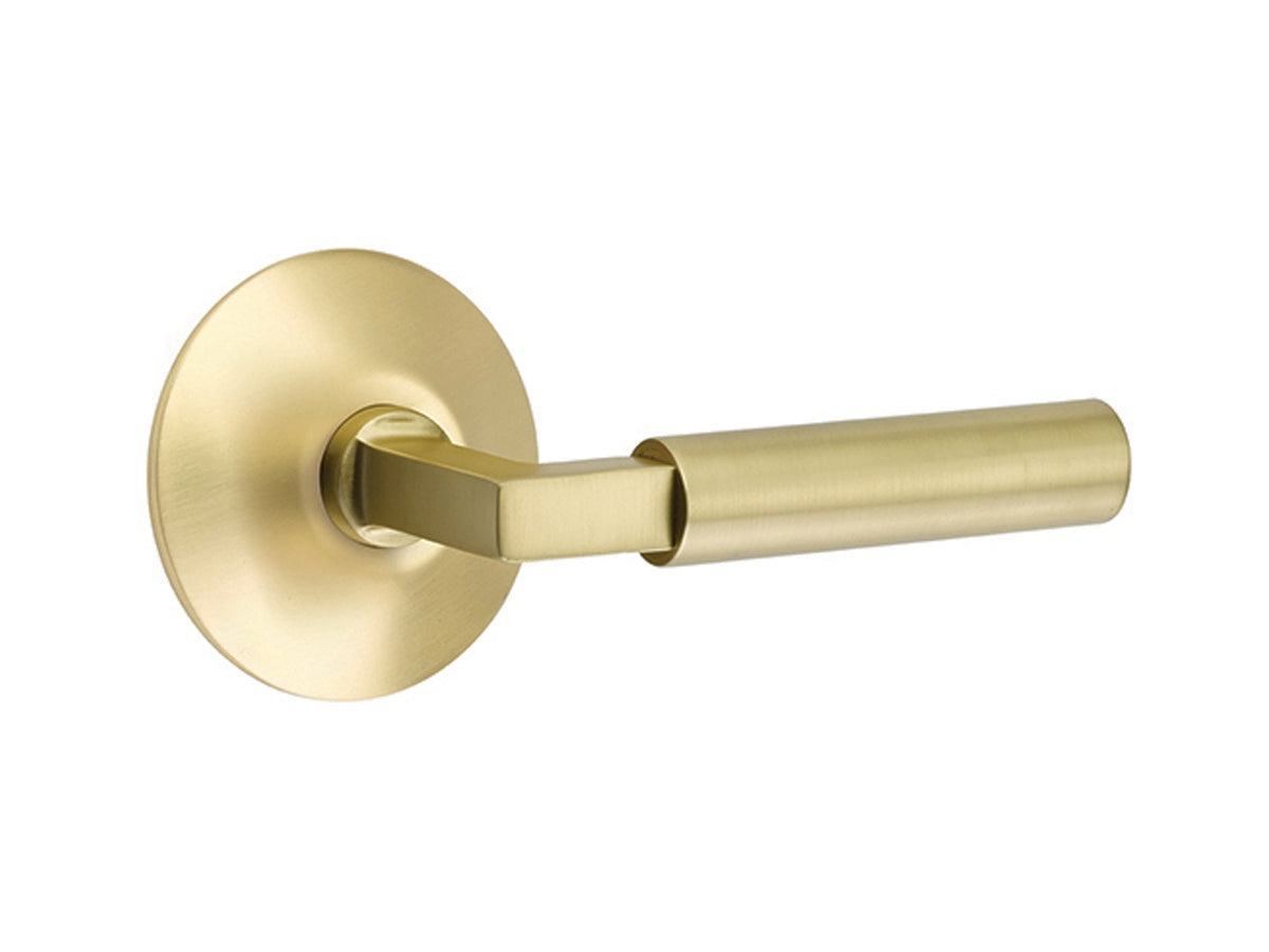 Emtek Hercules Brass Lever Satin Brass US4