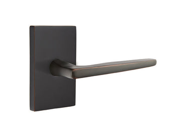 Emtek Hermes Brass Lever Oil Rubbed Bronze US10B