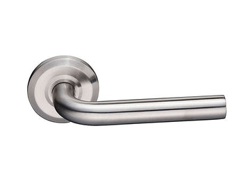 Emtek Kiel Lever Brushed Stainless Steel