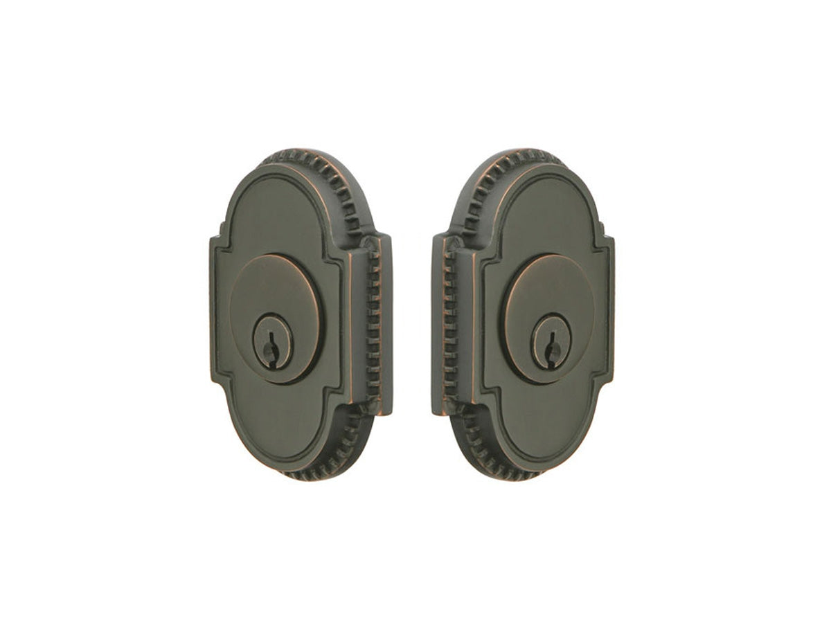 Emtek Brass Knoxville Deadbolt Oil Rubbed Bronze US10B