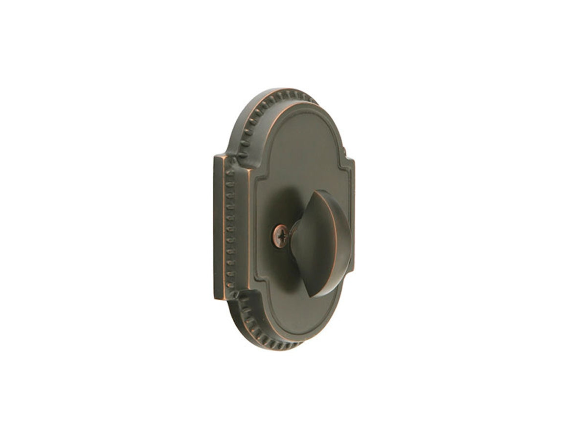 Emtek Brass Knoxville Deadbolt Oil Rubbed Bronze US10B