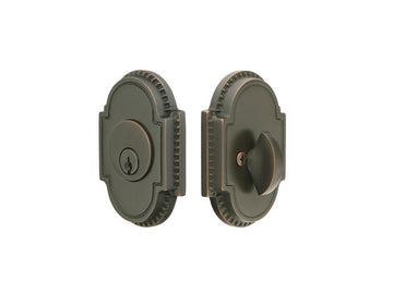 Emtek Brass Knoxville Deadbolt Oil Rubbed Bronze US10B